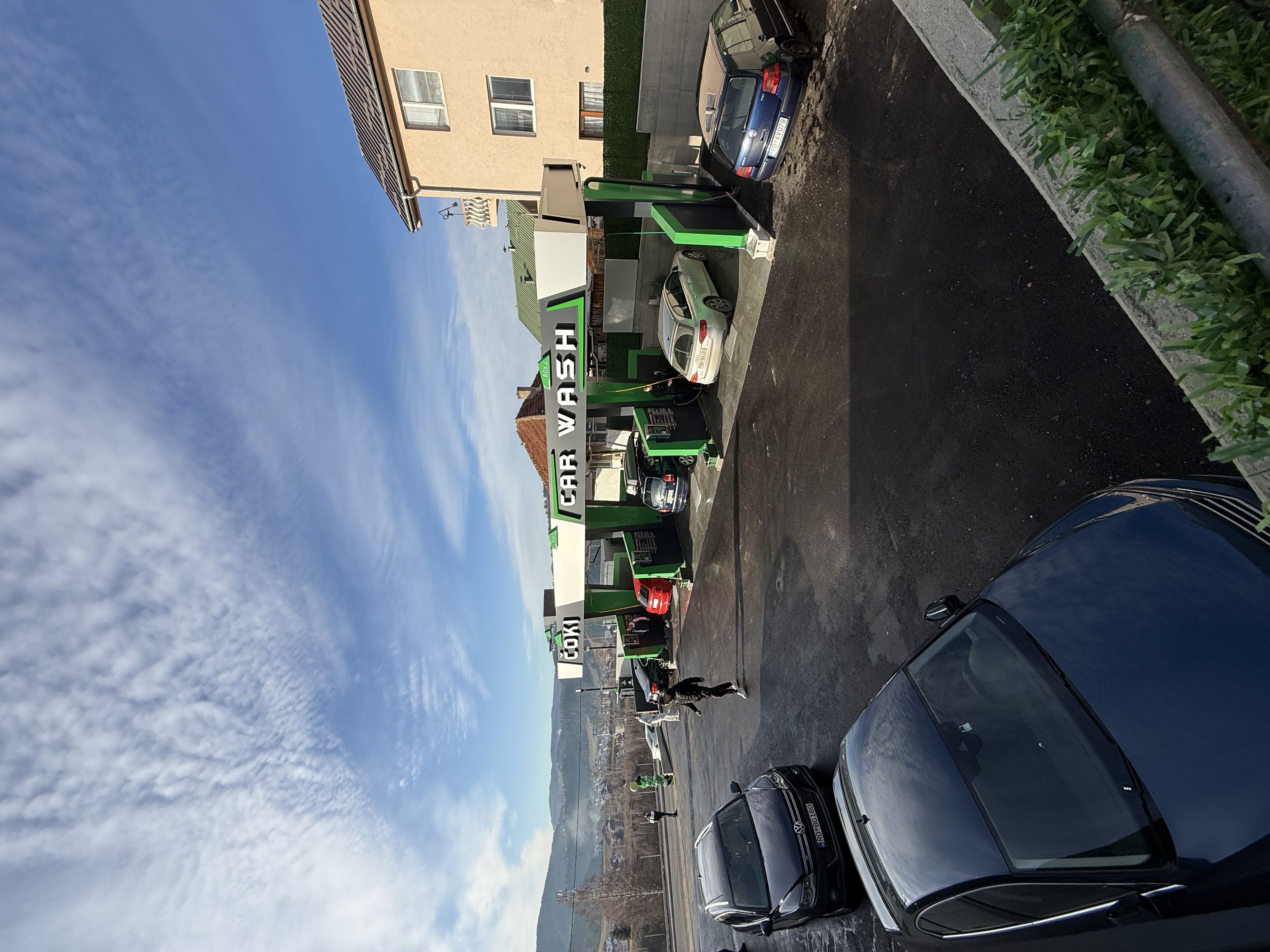 Čoki Car Wash Rožaje, Crna Gora — pogled na autopraonice
